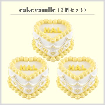 ⑦ ケーキキャンドル ３個の画像
