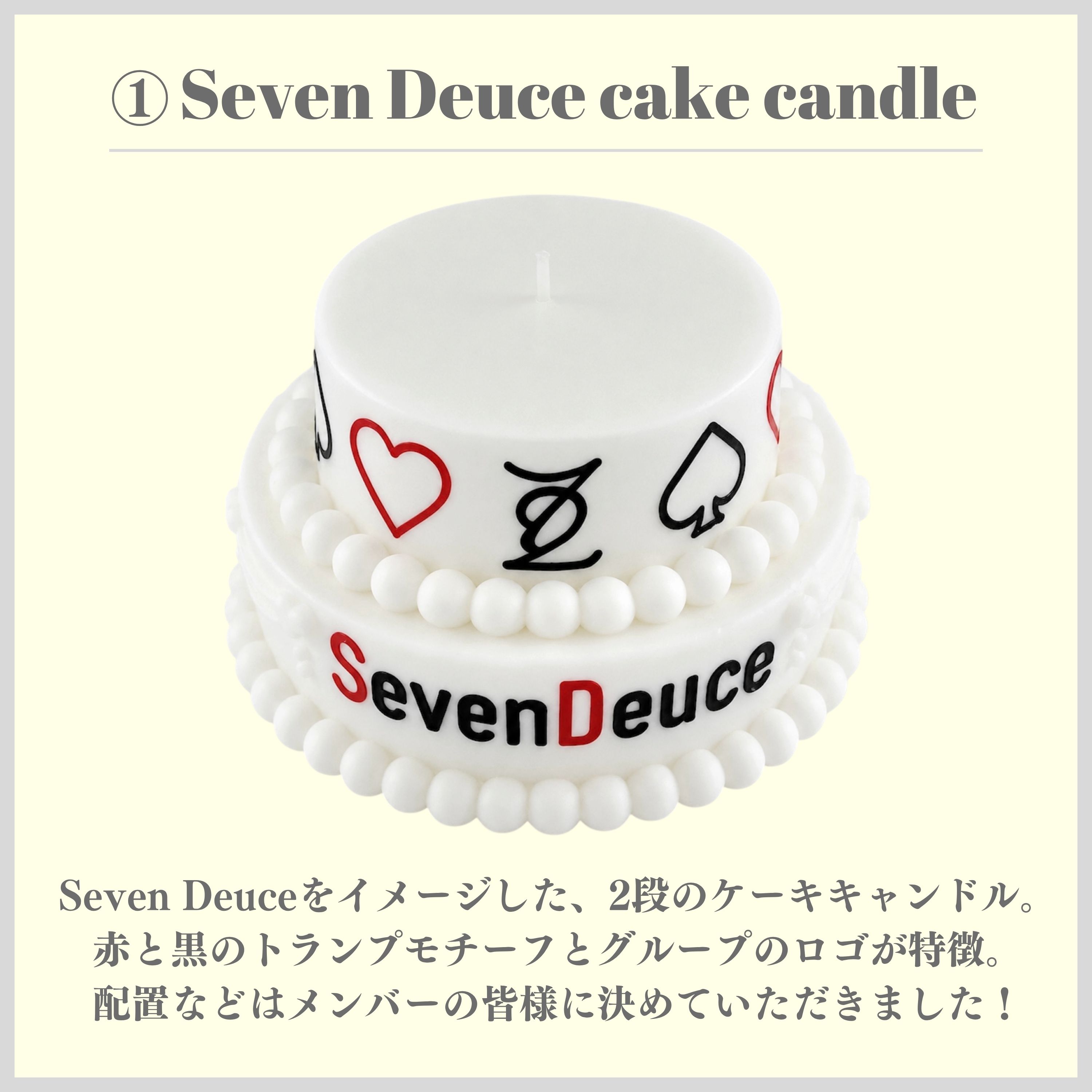 Seven Deuce コラボ商品紹介の画像