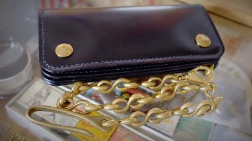 Brass Wallet Chain画像