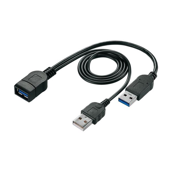 アイ・オー・データ機器 USB電源補助ケーブル UPAC-UT07Mの画像