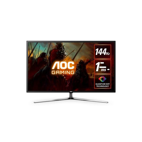 AOC 42.5型ワイド144Hz対応リモコン付属4K2Kゲーミング液晶ディスプレイ(42.5型/