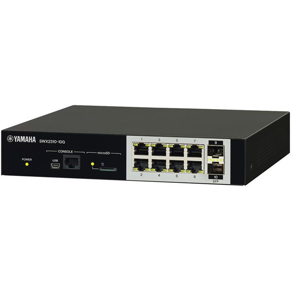 ヤマハ インテリジェント L2 スイッチ 10ポート SWX2310-10G 送料無料！の画像