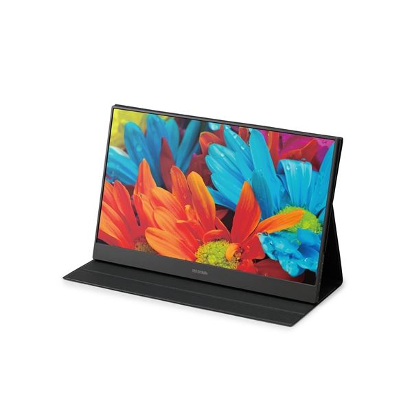 アイリスオーヤマ ポータブルモニター 15.6インチ ブラック ILD-A1616MS-B 送料無料！の画像
