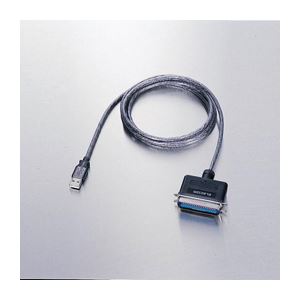 （まとめ）エレコム USB PCtoパラレルプリンターケーブル UC-PGT【×2セット】 送料無料！の画像