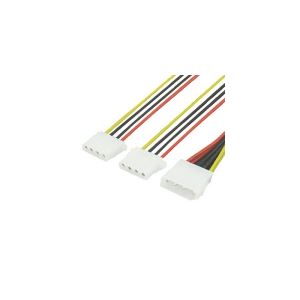 （まとめ）変換名人 IDE電源2分岐 IDEP／2【×10セット】 送料無料！の画像