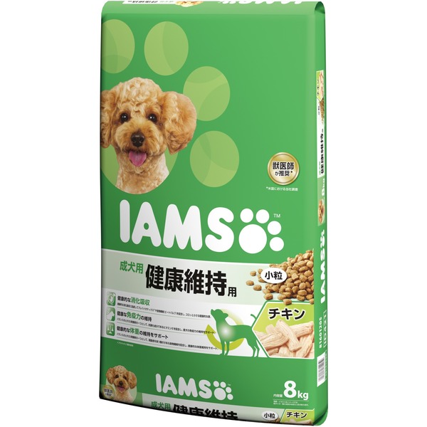 P＆Gジャパン アイムス 成犬用チキン小粒 8kg 【ペット用品】【代引不可】 送料無料！の画像