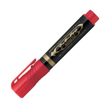 （まとめ） ゼブラ 油性マーカー マッキープロ特殊用途DX 太字 赤 YYS10-R 1本 【×30セット】 送料込！の画像