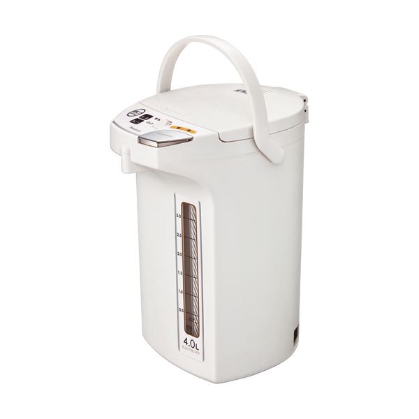 ピーコック 電動給湯ポット 4.0Lホワイト WMJ-40W 1台 送料無料！の画像