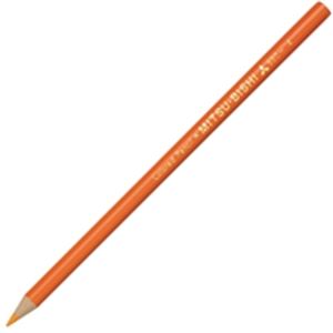 （まとめ）三菱鉛筆 色鉛筆 K880.4 橙 12本入 【×5セット】 送料無料！画像