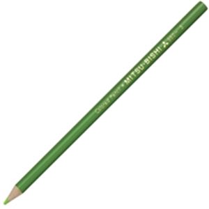 （まとめ）三菱鉛筆 色鉛筆 K880.5 黄緑 12本入 【×5セット】 送料無料！画像