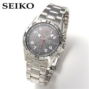 SEIKO（セイコー） ミリタリー・クロノグラフ SND375P 送料込！の画像