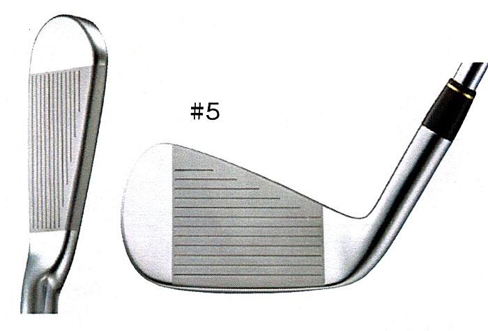 RomaRo Ray TYPE R PLUS IRON ６本組(＃５〜PW）(右用／左用）装着シャフトNS 950GH-Sの画像