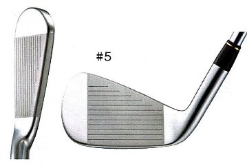 RomaRo Ray TYPE R PLUS IRON ６本組(＃５〜PW）(右用／左用）装着シャフトNS 950GH-Sの画像