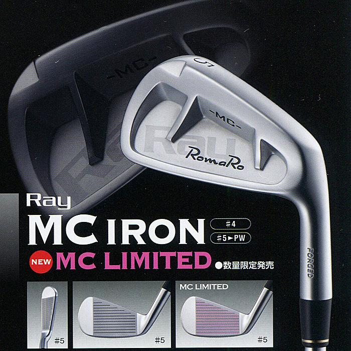 RomaRo Ray MC IRON ６本組 (＃５〜PW)  装着シャフトNS 950GH-Sの画像