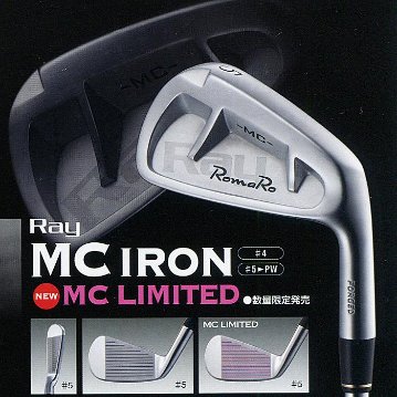 RomaRo Ray MC IRON ６本組 (＃５〜PW)  装着シャフトNS 950GH-Sの画像