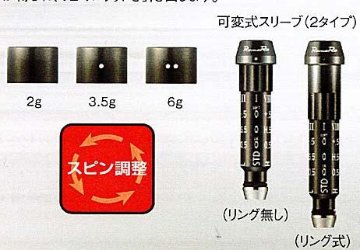 RomaRo Ray v V2 455 DRIVER 装着シャフトRJ−TG(UST Mamiya社製)の画像