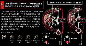 RomaRo　Ray-V　V1 UT (UT２１°／UT２４°）装着シャフトRJ-TG UT（UST Mamiya社製）の画像