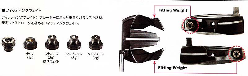 RomaRo　SHIP β PUTTERの画像