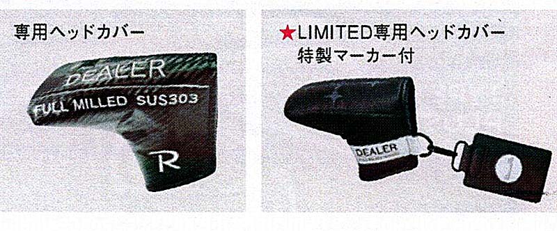 RomaRo DEALER SERIES PUTTER TYPE-S　LIMITED ROSE BROWN ＆　AURORA [ピン型]の画像