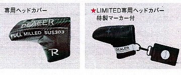 RomaRo DEALER SERIES PUTTER TYPE-S　LIMITED ROSE BROWN ＆　AURORA [ピン型]の画像