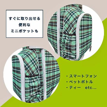 9.5インチ　キャディーバッグ　飛衛門の画像