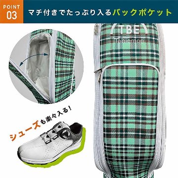 9.5インチ　キャディーバッグ　飛衛門の画像