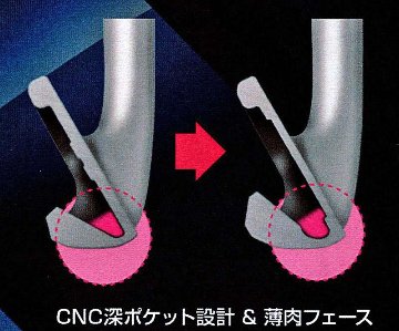 RomaRo Ray TYPE R PLUS IRON (＃６～PW)の画像