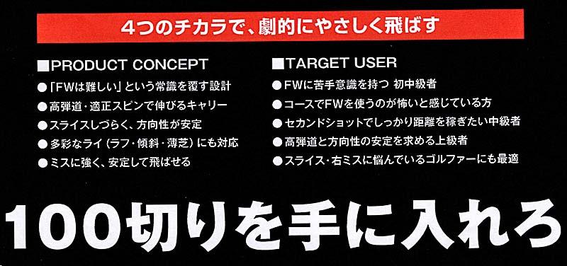 RomaRo Ray TYPE R FW(フェアウエイウッド）FW3／FW5／FW7の画像