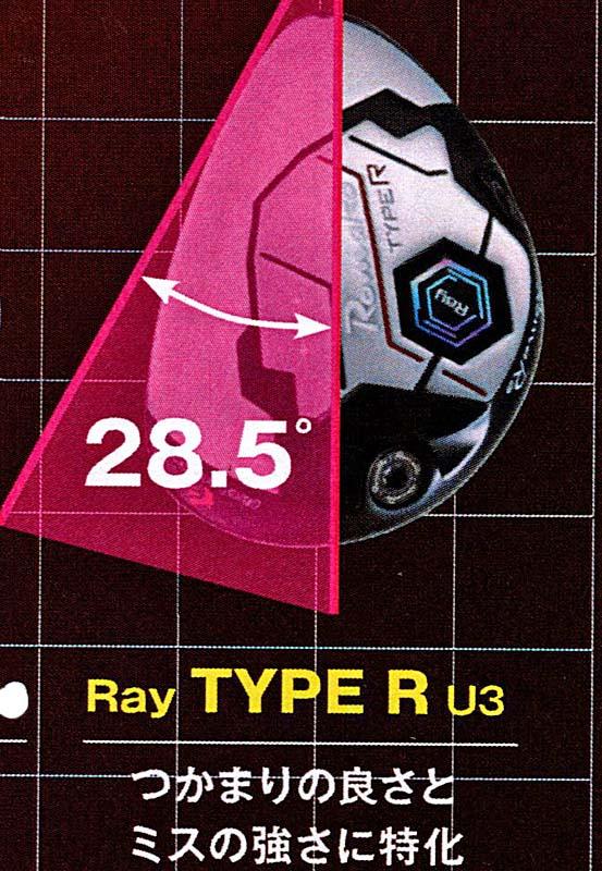 RomaRo Ray TYPE R FW(フェアウエイウッド）FW3／FW5／FW7の画像