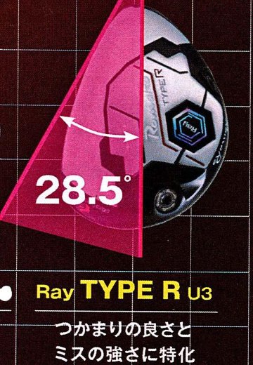 RomaRo Ray TYPE R FW(フェアウエイウッド）FW3／FW5／FW7の画像