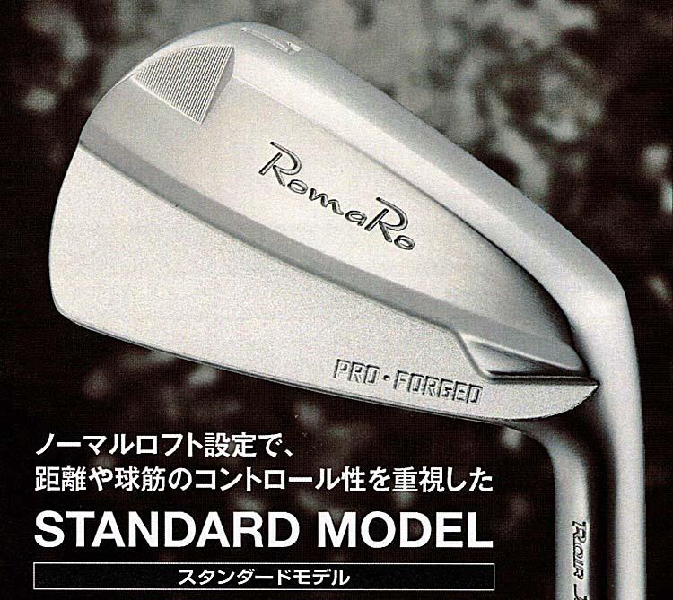 RomaRo PRO FORGED IRON STANDARD MODEL(スタンダードモデル)６本組(＃5〜PW) 装着シャフトNS 950GH S／DG S200の画像