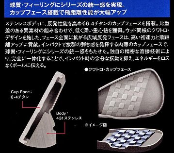 RomaRo Ray α IRON 単品（AW・SW)  装着シャフトRJ-Ti5(シャフトラボ社製)の画像