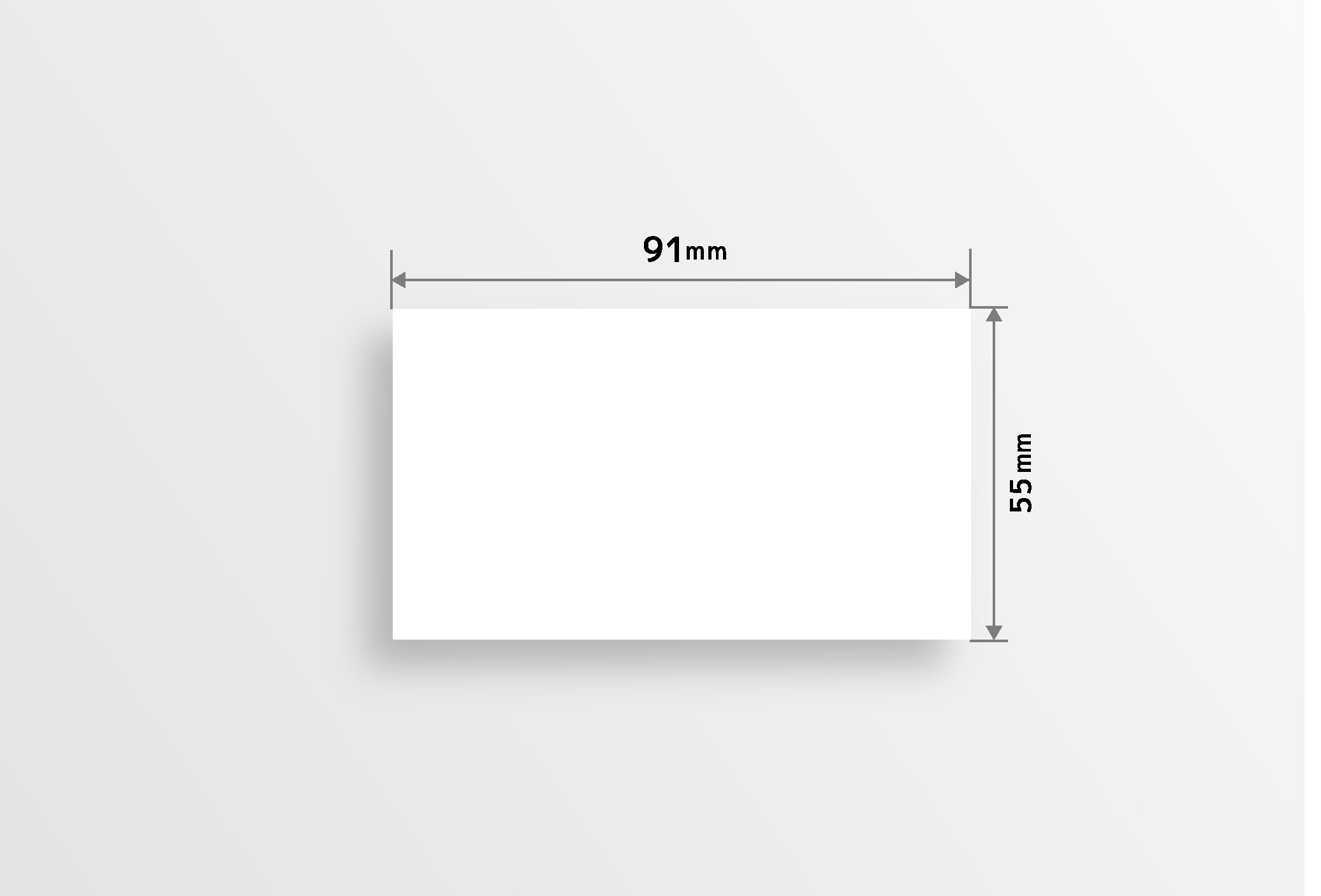 ホログラム名刺カード  名刺サイズ(91×55mm)の画像