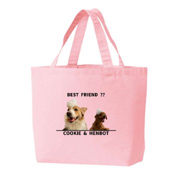 愛犬の名入れ＆写真プリント＆メッセージ うちの子お散歩バッグ Sサイズ メッセージ2　画像1の画像