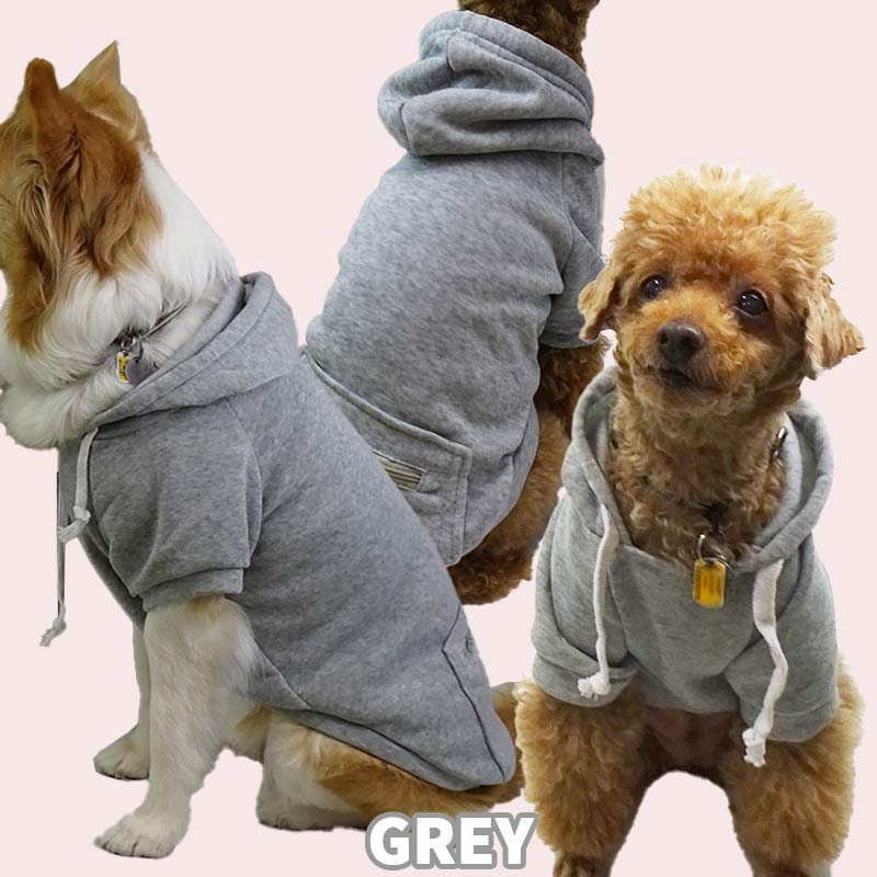 クリスマス柄 【CHRISTMAS PRESENT】 犬用パーカー スウェットパーカー ジップポケット付き犬服 超小型犬〜大型犬 お好きな犬服やTシャツ等にもプリント出来ますの画像