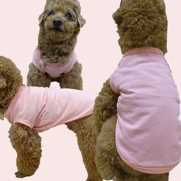 プリント用犬服　無地ボディ（卸売対応） コットン/ポリエステル タンクトップ XS~5XL 8色展開  超小型犬、小型犬、中型犬、大型犬の画像