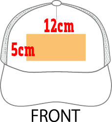 メッシュキャップ フリーサイズ（56－60）MESH CAP/トラッカー プリント料金込み  お好きなプリントをお入れします　愛犬の犬服とのリンクコーデにもおすすめの画像