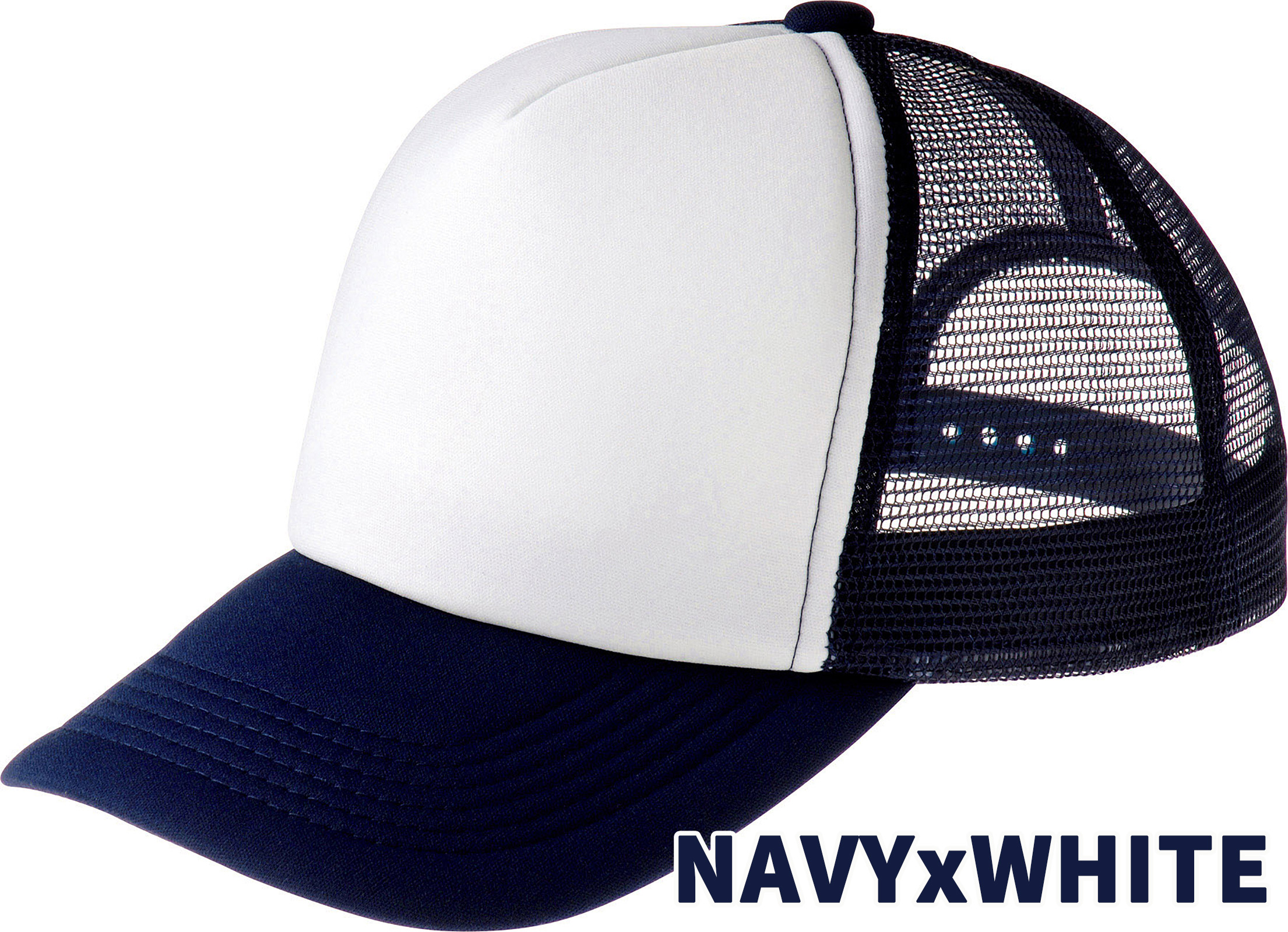 メッシュキャップ フリーサイズ（56－60）MESH CAP/トラッカー プリント料金込み  お好きなプリントをお入れします　愛犬の犬服とのリンクコーデにもおすすめの画像