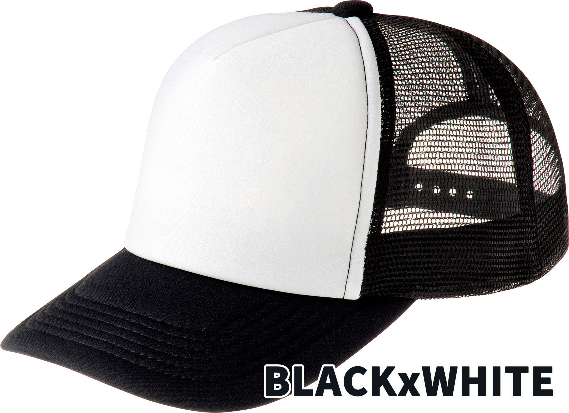 メッシュキャップ フリーサイズ（56－60）MESH CAP/トラッカー プリント料金込み  お好きなプリントをお入れします　愛犬の犬服とのリンクコーデにもおすすめの画像