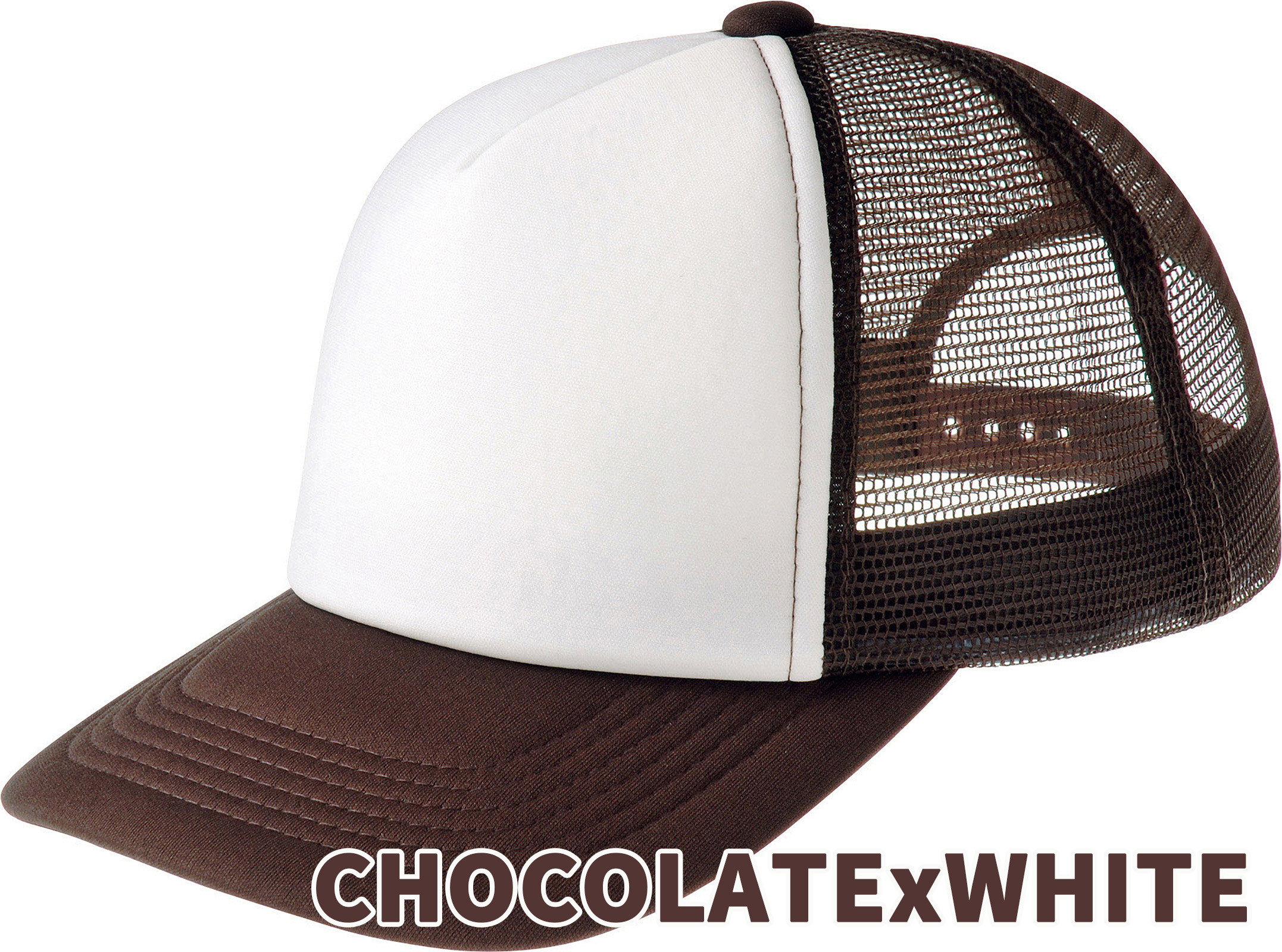 メッシュキャップ フリーサイズ（56－60）MESH CAP/トラッカー プリント料金込み  お好きなプリントをお入れします　愛犬の犬服とのリンクコーデにもおすすめの画像