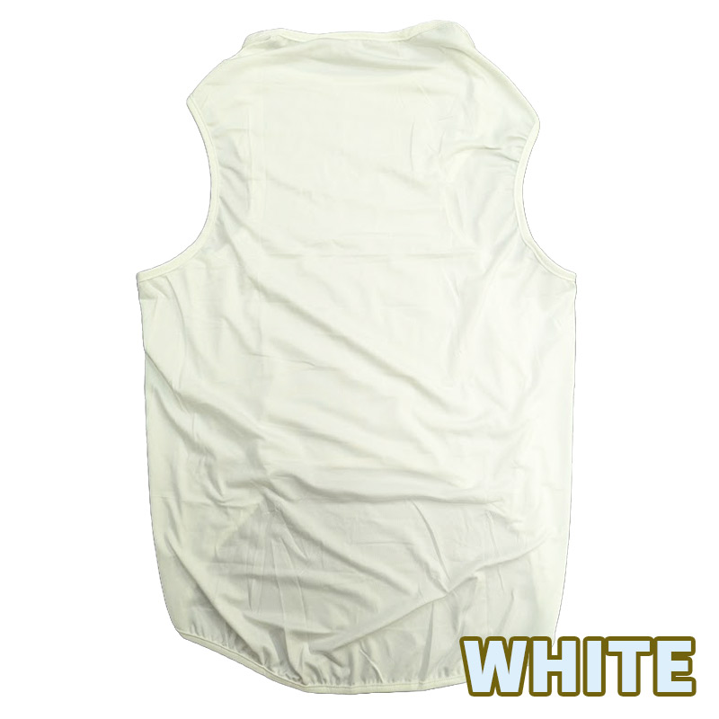 超大型犬対応　ポリエステルタンクトップ 犬服 4xl~8xl 4色展開　中型犬 ,大型犬,超大型犬　お好きなプリントをお入れしますの画像