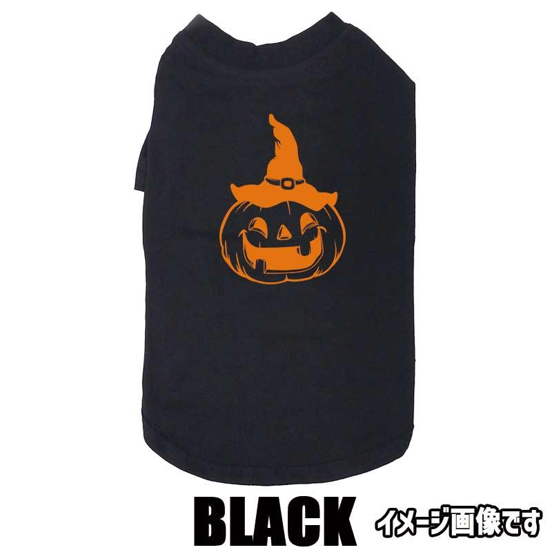 ハロウィン柄! PUMPKIN-FACE コットン100% 犬用Tシャツ 犬服 halloween ハロウィーン風ロゴ リンクコーデも出来ますの画像