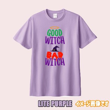 ハロウィン柄！GOOD-WITCH-BAD-WITCH お好きな犬服やTシャツ等にプリント致しますの画像