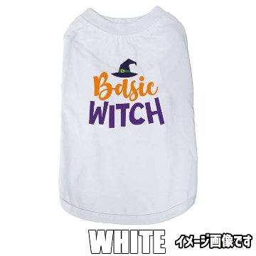 ハロウィン柄！BASIC-WITCH お好きな犬服やTシャツ等にプリント致しますの画像