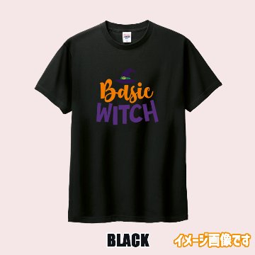 ハロウィン柄！BASIC-WITCH お好きな犬服やTシャツ等にプリント致しますの画像