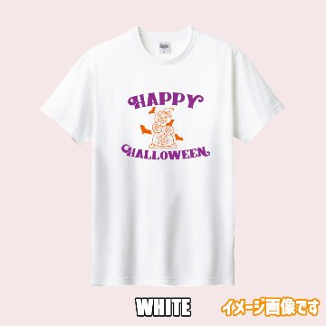 ハロウィン柄！HAPPY-HALLOWEEN-1 お好きな犬服やTシャツ等にプリント致しますの画像