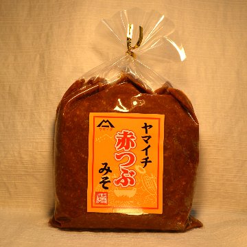ヤマイチ 【赤つぶみそ】 500gの画像