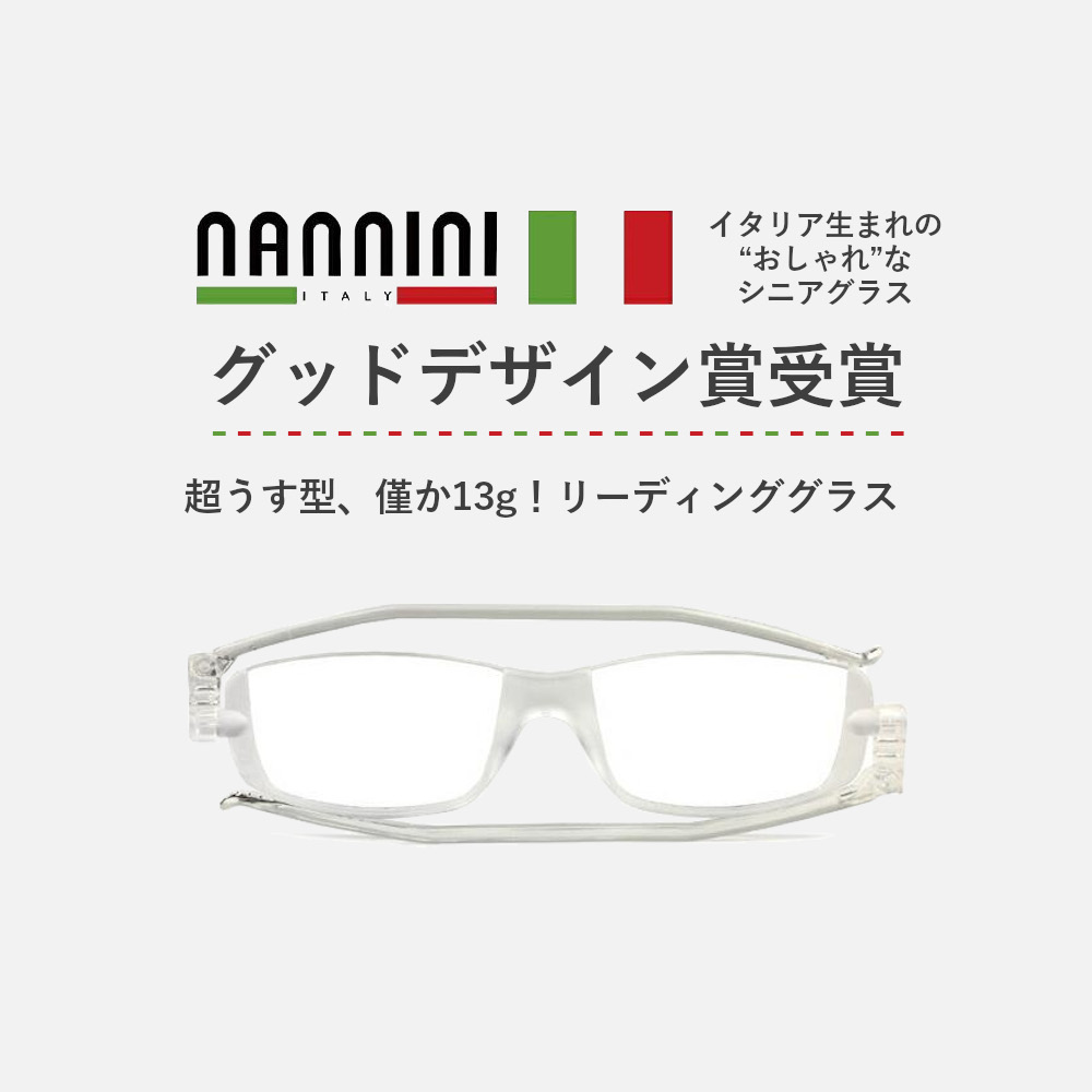 NANNINI　コンパクトグラスクリアの画像
