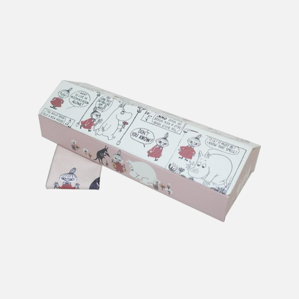 ムーミン　ハウス型メガネケース　コミック柄の画像