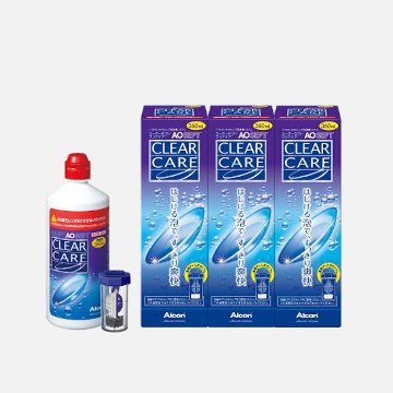 クリアケア3本セット(360ml×3本)の画像